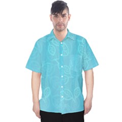 Seamless-pattern Men s Hawaii Shirt