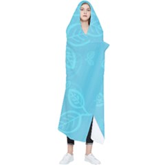 Seamless-pattern Wearable Blanket by nate14shop