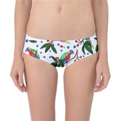 Seamless-pattern-with-parrot Classic Bikini Bottoms by nate14shop