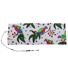 Seamless-pattern-with-parrot Roll Up Canvas Pencil Holder (s) by nate14shop