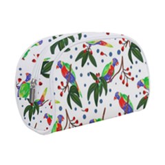 Seamless-pattern-with-parrot Make Up Case (small) by nate14shop