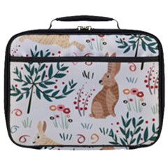 Seamless-pattern-with-rabbit Full Print Lunch Bag by nate14shop