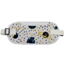 Seamless-pattern-with-spaceships-stars 002 Rounded Waist Pouch View1