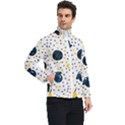 Seamless-pattern-with-spaceships-stars 002 Men s Bomber Jacket View2