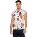 Seamless-pattern-with-spaceships-stars 005 Men s Raglan Cap Sleeve Tee View1