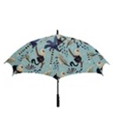 Tropical-leaves-seamless-pattern-with-monkey Golf Umbrellas View3