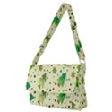 Hand Drawn Christmas Full Print Messenger Bag (M) View1