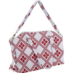 Christmas-pattern-design Canvas Crossbody Bag