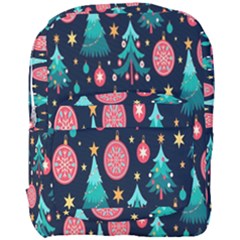 Hand-drawn-flat-christmas-pattern Full Print Backpack by nate14shop