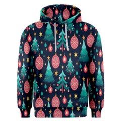 Hand-drawn-flat-christmas-pattern Men s Overhead Hoodie by nate14shop