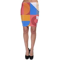 Geometric Series  Bodycon Skirt by Sobalvarro