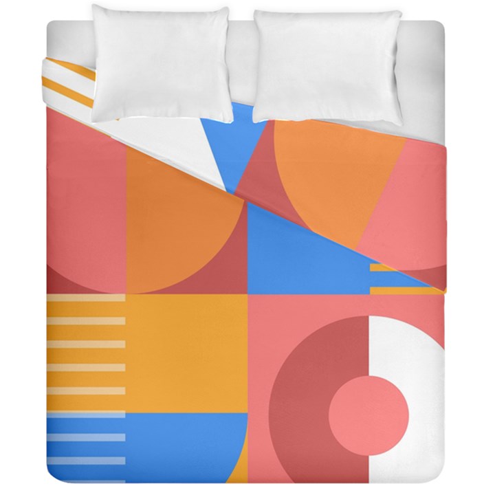 Geometric series  Duvet Cover Double Side (California King Size)