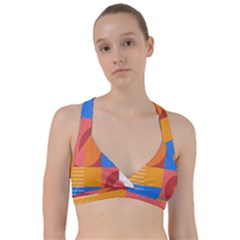 Geometric Series  Sweetheart Sports Bra by Sobalvarro