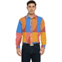 Geometric series  Men s Long Sleeve  Shirt View1