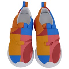 Geometric Series  Kids  Velcro No Lace Shoes by Sobalvarro