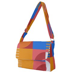 Geometric Series  Full Print Messenger Bag (s) by Sobalvarro