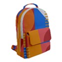 Geometric series  Flap Pocket Backpack (Small) View2