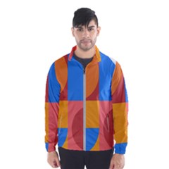 Geometric Series  Men s Windbreaker