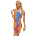 Geometric series  Wrap Tie Front Dress View2