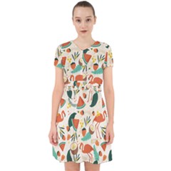 Fruity Summer Adorable In Chiffon Dress by HWDesign