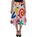 Popping Colors Perfect Length Midi Skirt View1