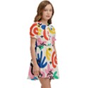 Popping Colors Kids  Sweet Collar Dress View2