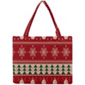 Knitted-christmas-pattern Mini Tote Bag View1