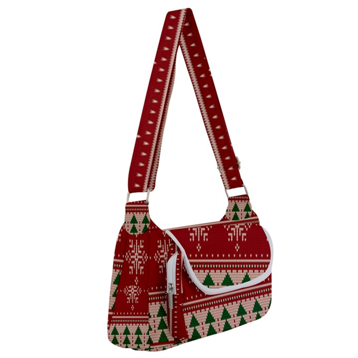 Knitted-christmas-pattern Multipack Bag