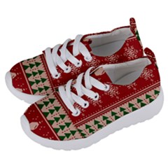 Knitted-christmas-pattern Kids  Lightweight Sports Shoes by nate14shop