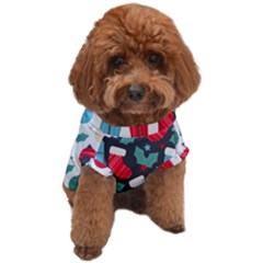 Pack-christmas-patterns Dog T-shirt by nate14shop