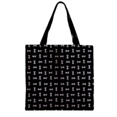 Fantasy Ethnic Caricature Motif Pattern Zipper Grocery Tote Bag by dflcprintsclothing