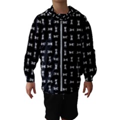 Fantasy Ethnic Caricature Motif Pattern Kids  Hooded Windbreaker