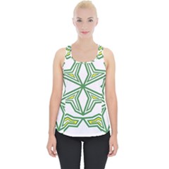 Abstract Pattern Geometric Backgrounds Piece Up Tank Top by Eskimos