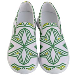 Abstract Pattern Geometric Backgrounds Men s Lightweight Slip Ons by Eskimos