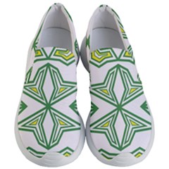 Abstract Pattern Geometric Backgrounds Women s Lightweight Slip Ons by Eskimos