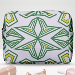 Abstract Pattern Geometric Backgrounds Make Up Pouch (large) by Eskimos