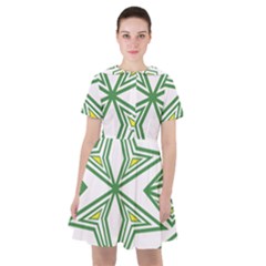 Abstract Pattern Geometric Backgrounds Sailor Dress by Eskimos