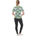 Abstract pattern geometric backgrounds Women s Sport Raglan Tee View2