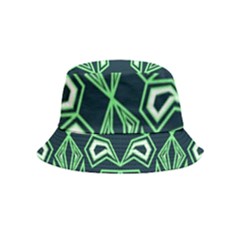 Abstract Pattern Geometric Backgrounds  Inside Out Bucket Hat (kids) by Eskimos