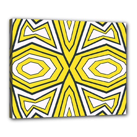 Abstract Pattern Geometric Backgrounds  Canvas 20  X 16  (stretched) by Eskimos