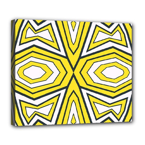 Abstract Pattern Geometric Backgrounds  Deluxe Canvas 24  X 20  (stretched) by Eskimos