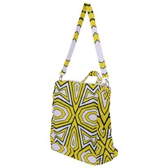 Abstract Pattern Geometric Backgrounds  Crossbody Backpack by Eskimos