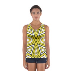 Abstract Pattern Geometric Backgrounds  Sport Tank Top  by Eskimos