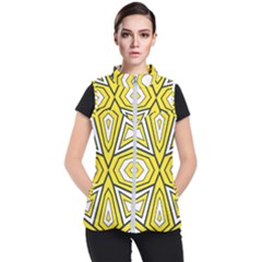 Abstract Pattern Geometric Backgrounds  Women s Puffer Vest