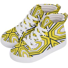 Abstract Pattern Geometric Backgrounds  Kids  Hi-top Skate Sneakers by Eskimos