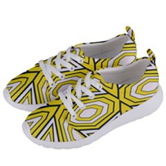 Abstract Pattern Geometric Backgrounds  Women s Lightweight Sports Shoes by Eskimos