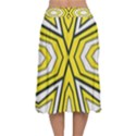 Abstract pattern geometric backgrounds  Velvet Flared Midi Skirt View2