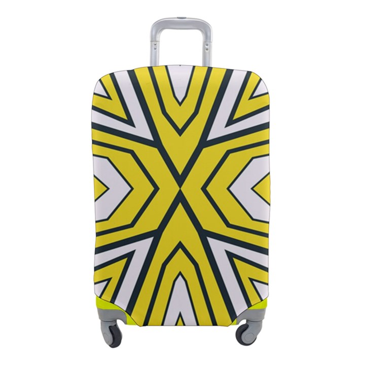 Abstract pattern geometric backgrounds  Luggage Cover (Small)