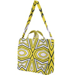 Abstract Pattern Geometric Backgrounds  Square Shoulder Tote Bag by Eskimos