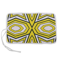 Abstract Pattern Geometric Backgrounds  Pen Storage Case (l) by Eskimos